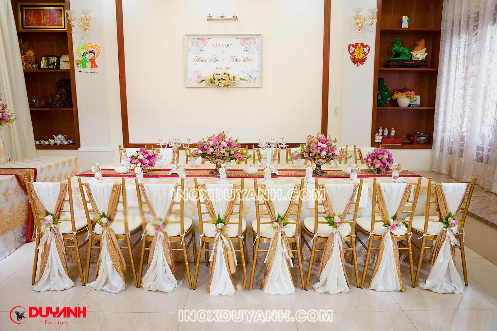 ghế chiavari đám cưới
