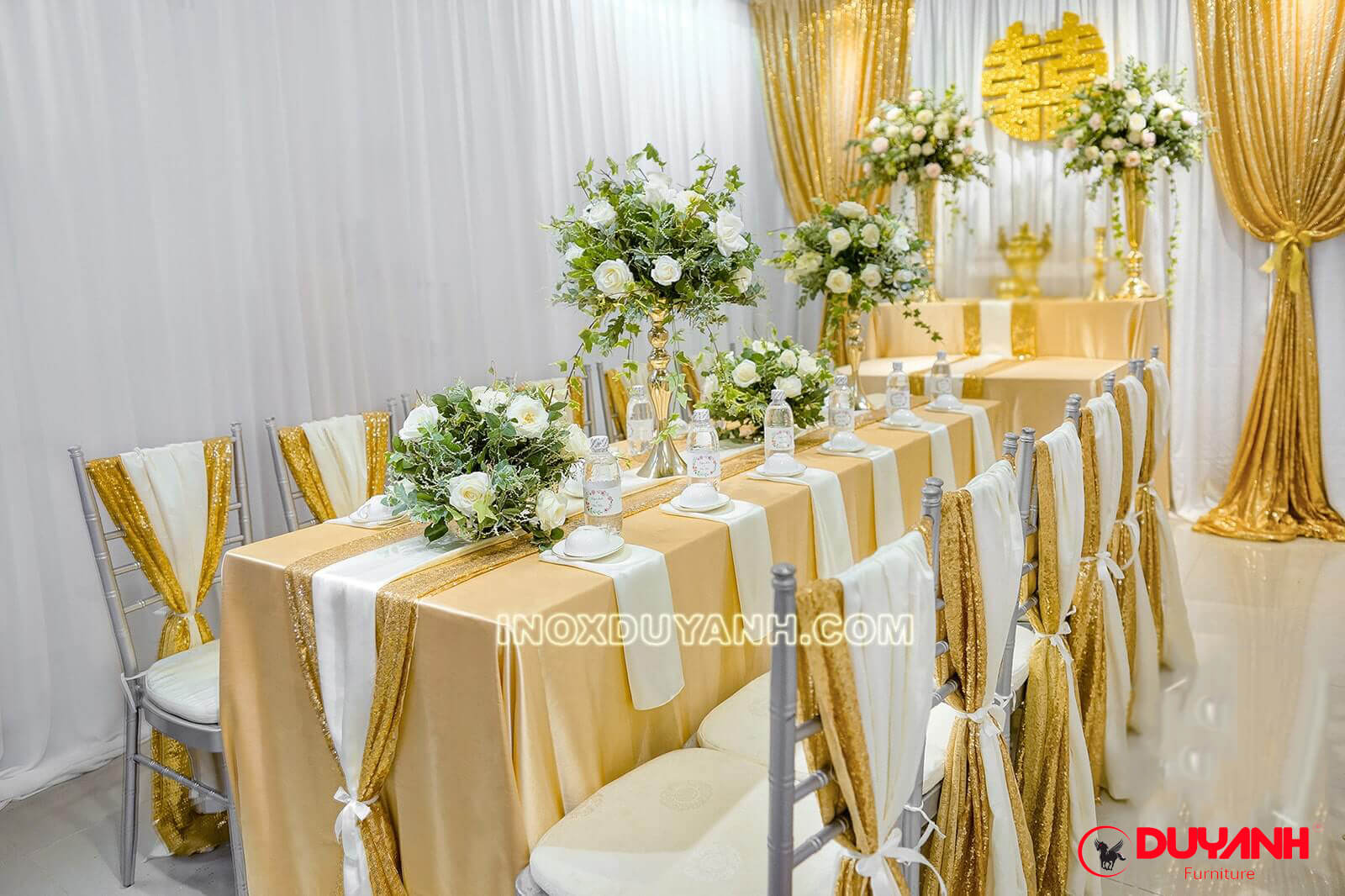 ghế nhà hàng tiệc cưới tiffany