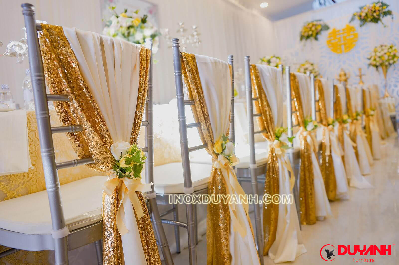 ghế nhà hàng tiệc cưới